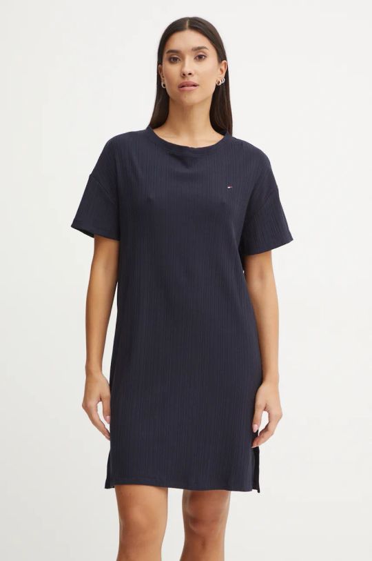 Tommy Hilfiger camasa de noapte camasa de noapte bleumarin UW0UW05569