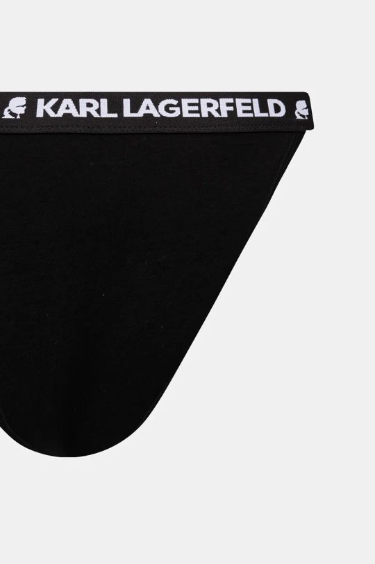 Дрехи Бикини тип бразилиана Karl Lagerfeld (3 чифта) 246W2114 черен