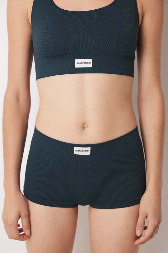 women'secret bokserki SEAMLESS 2 dzianina zielony 5128086