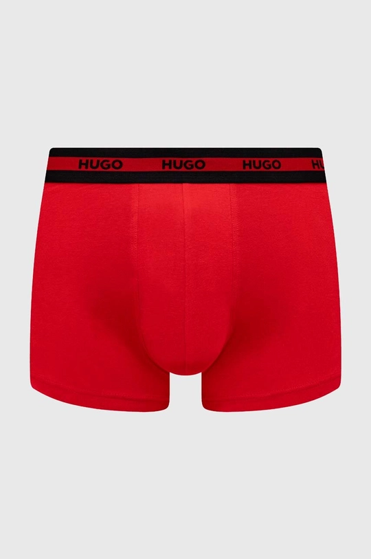 HUGO boxer pacco da 3 50517883 rosso AW24