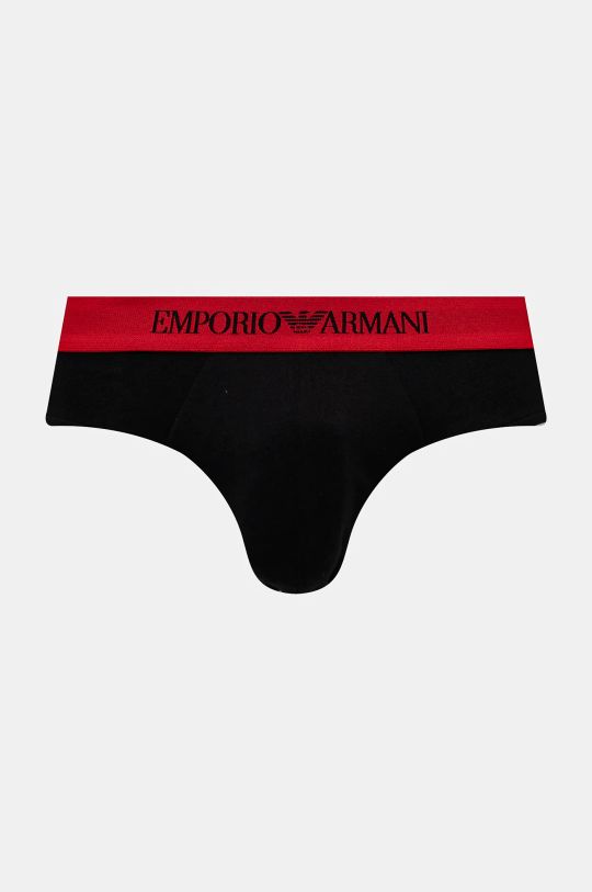 Βαμβακερό σλιπ Emporio Armani Underwear 111624.4F722 κόκκινο AW24