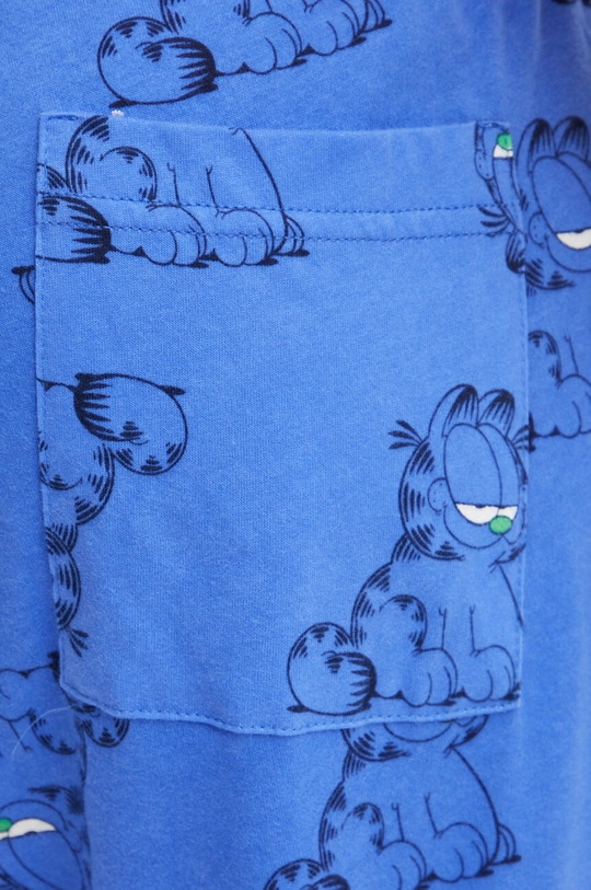 United Colors of Benetton pantaloni pijama bumbac x GARFIELD albastru 3M3A4F00S