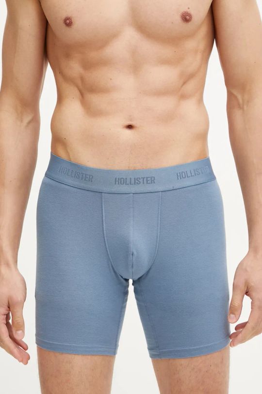 Boxerky Hollister Co. 7-pak KI314.4019.500 červená