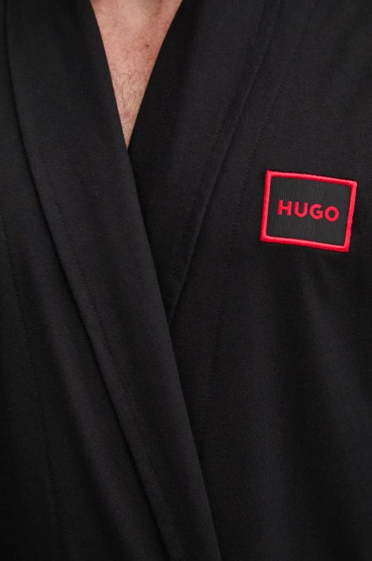 Ρόμπα HUGO 50525300 μαύρο