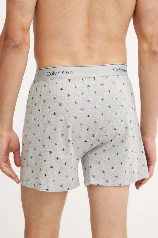 Oblečenie Boxerky Calvin Klein Underwear 000NM2848E sivá