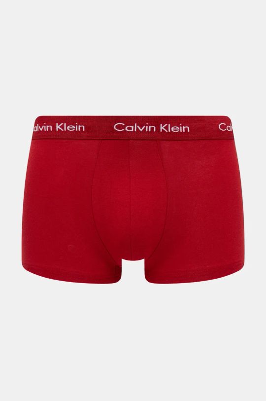 Oblačila Boksarice Calvin Klein Underwear 3-pack 000NB3055A rdeča