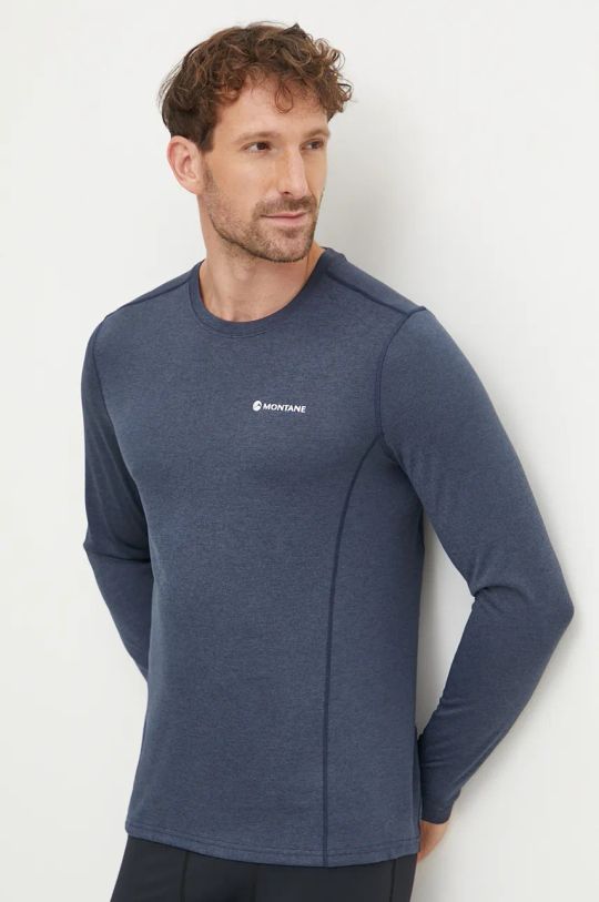 Montane longsleeve funkcyjny Dart Planet friendly granatowy MDLST18