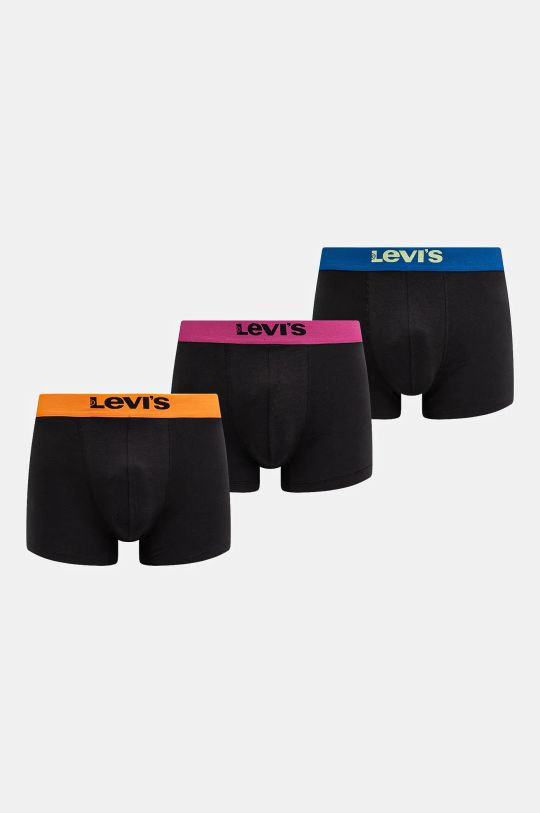 Μποξεράκια Levi's 3-pack εφαρμοστό σορτς μπόξερ πολύχρωμο 37149.1034