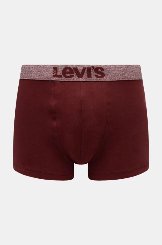 Abbigliamento Levi's boxer pacco da 2 37149.1002 granata