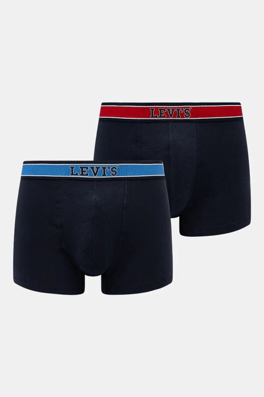 Boxerky Levi's 2-pack pletenina námořnická modř 37149.1018