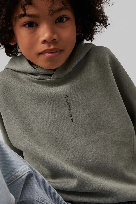 Calvin Klein Jeans gyerek felső 60% pamut, 40% poliészter