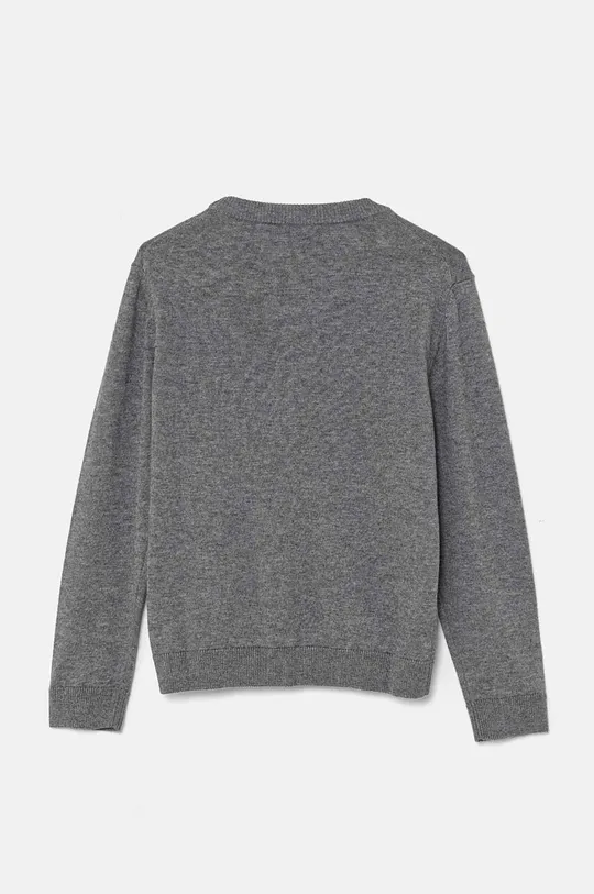 Emporio Armani cardigan cu amestec de lână pentru copii 8N4E78.4M16Z gri AW24