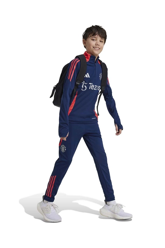 adidas Performance felpa per bambini MUFC TR TOPY senza blu navy IT4242