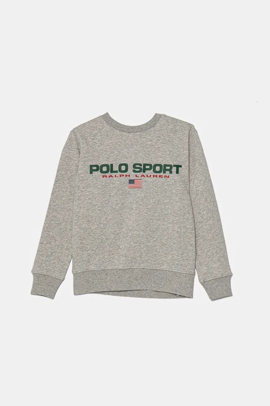 Детски суичър Polo Ralph Lauren меланж сив 323962110004