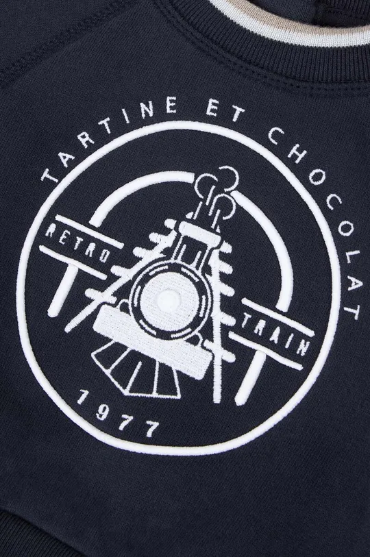 Детская хлопковая кофта Tartine et Chocolat тёмно-синий TZ15011.104