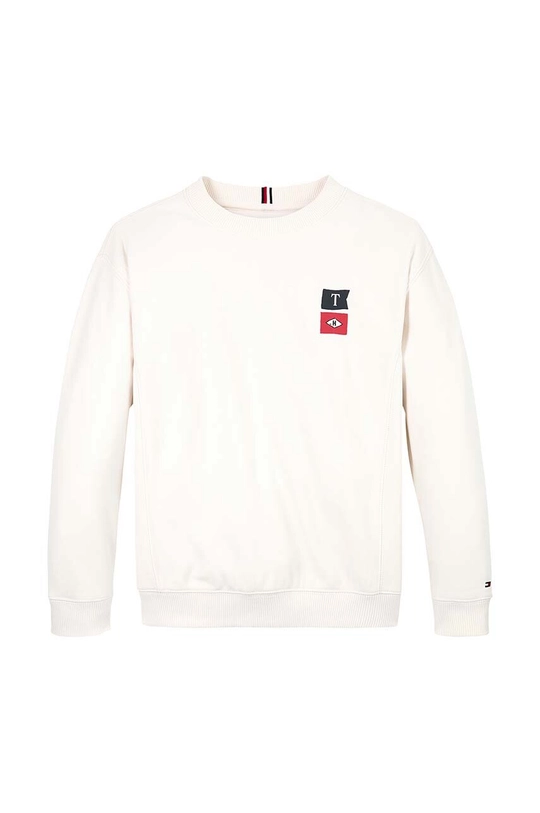 Детски суичър Tommy Hilfiger KB0KB09191.9BYH.104.122 бежов AW24