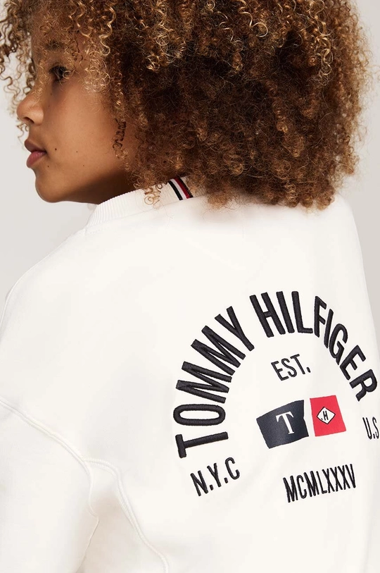 Chłopiec Tommy Hilfiger bluza dziecięca KB0KB09191.9BYH.104.122 beżowy