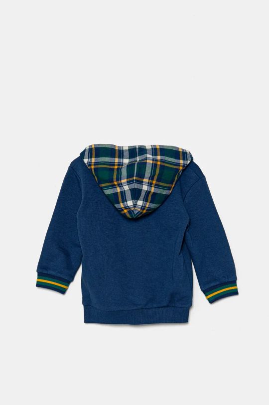 Детски суичър United Colors of Benetton 32N4G200R.P.Seasonal тъмносин AW24