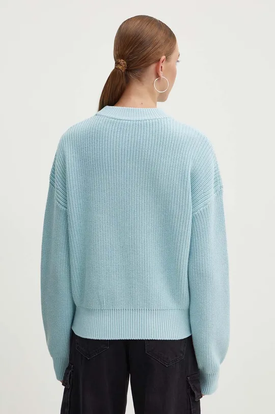 Хлопковый свитер Hugo Blue 100% Хлопок