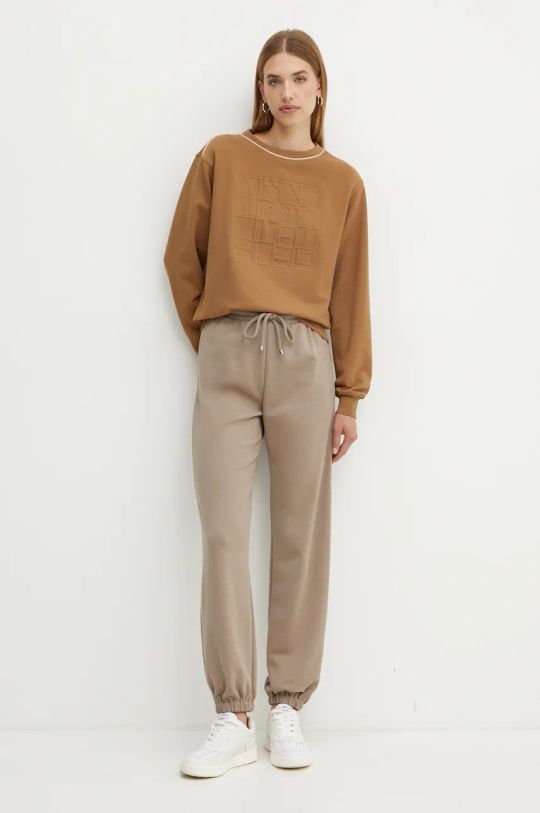 Суичър Max Mara Leisure 2426926028600 кафяв AW24