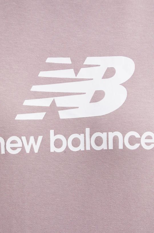 Суичър New Balance WT41503ICW виолетов