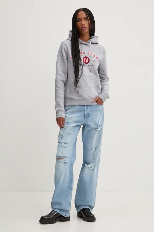 Кофта Guess Jeans W4BQ20.KC811 сірий AW24