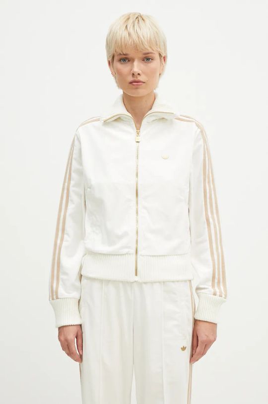 adidas Originals sweatshirt Velvet Tracktop other beige IX1057