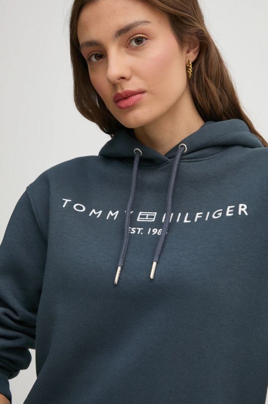 Μπλούζα Tommy Hilfiger εφαρμογή μπλε WW0WW43598