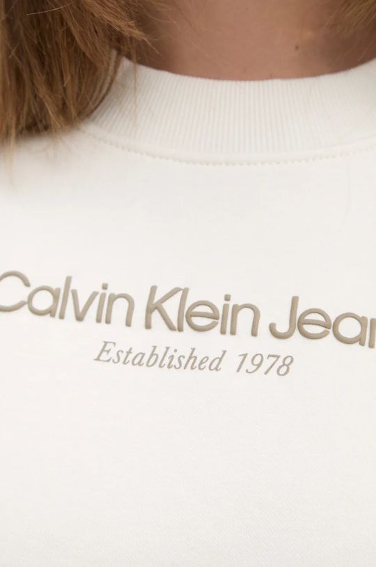 Μπλούζα Calvin Klein Jeans J20J224913 μπεζ