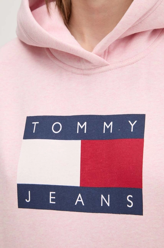 Суичър Tommy Jeans DW0DW19047 розов