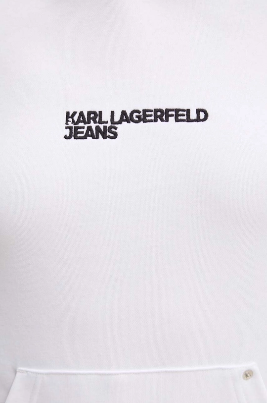 Суичър Karl Lagerfeld Jeans 246J1802 бял