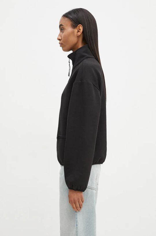 Кофта Woolrich Interlock Fleece Half Zip CFWWSW0136FRUT3865.UT38 чорний AW24