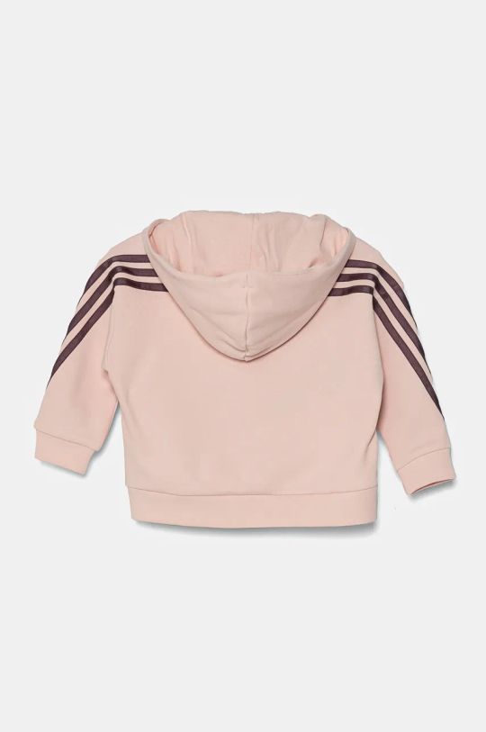 DÍVKA Dětská mikina adidas LG DY MD TT IV9619 růžová