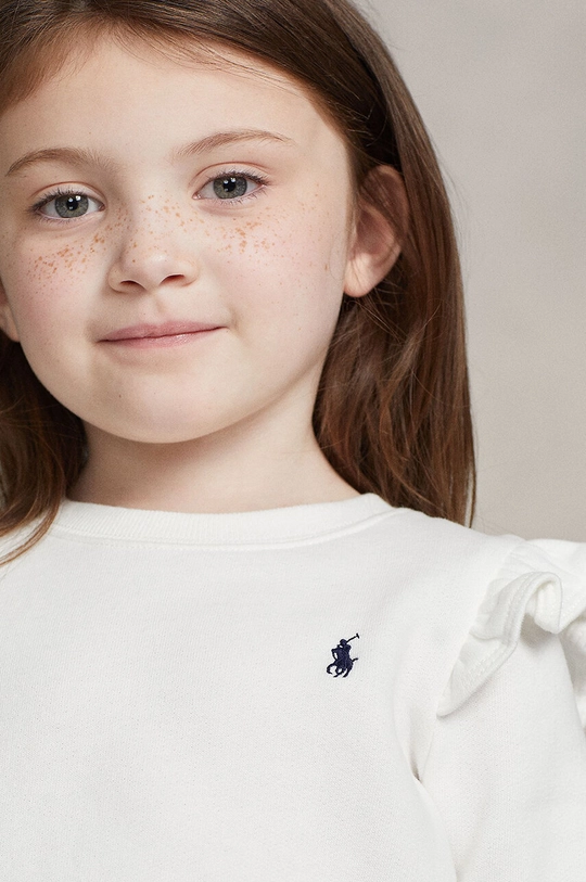 Polo Ralph Lauren felpa per bambini 312916769001 bianco