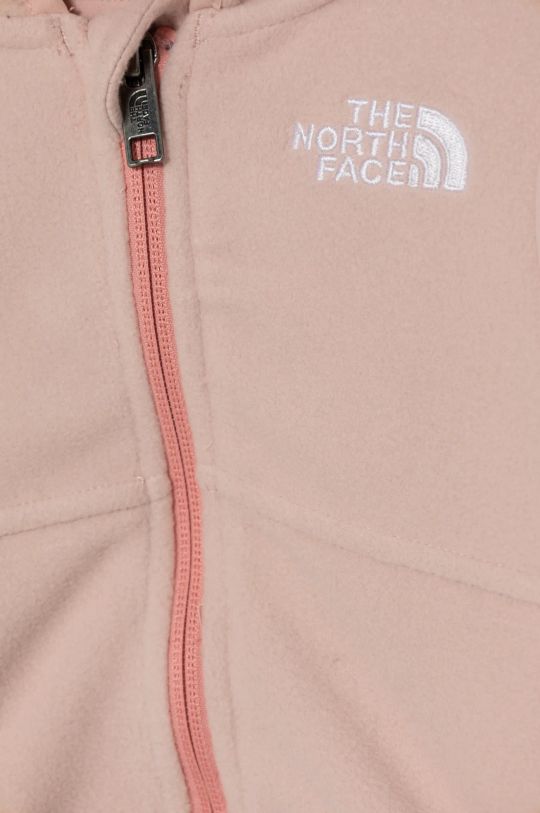 Deklice Pulover za dojenčka The North Face BABGLACIER F/Z HOODIE NF0A8B1ALK61 roza