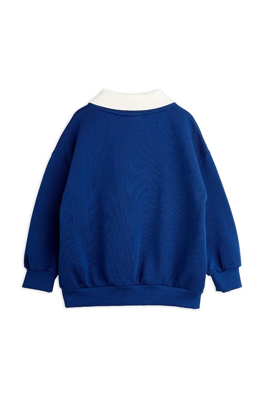 Mini Rodini felpa in cotone bambino/a 2472011860 blu navy AW24