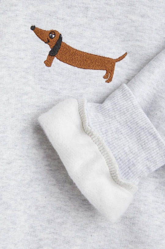 Mini Rodini felpa in cotone bambino/a Dog 2472013494 grigio