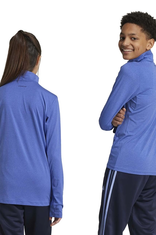 Otroški pulover adidas J HEA 1/2 ZIP IY7782 modra