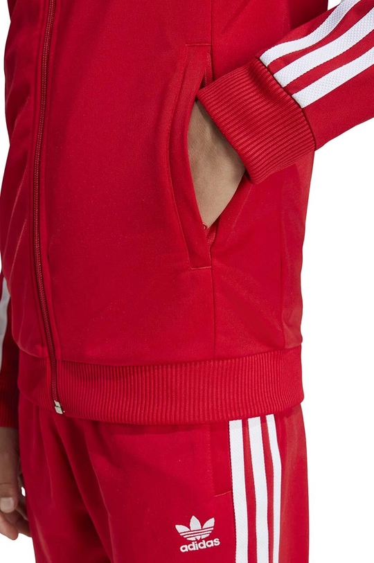 adidas Originals felpa per bambini SST TRACK TOP IX7629 rosso