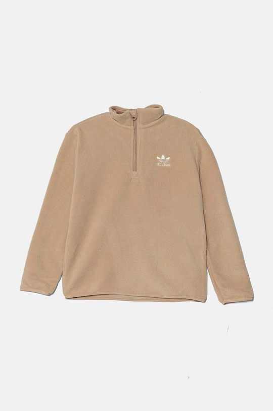 Βρεφική μπλούζα fleece adidas Originals POLAR FLEECE HZ χωρίς κουκούλα μπεζ IX9831