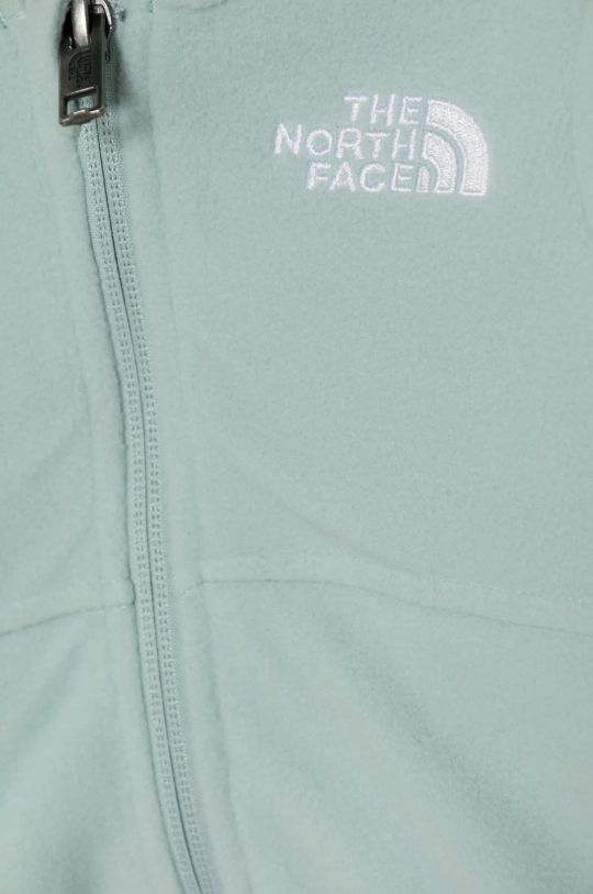 Deklice Pulover iz flisa za dojenčke The North Face BABGLACIER F/Z HOODIE NF0A8B1A1OC1 turkizna