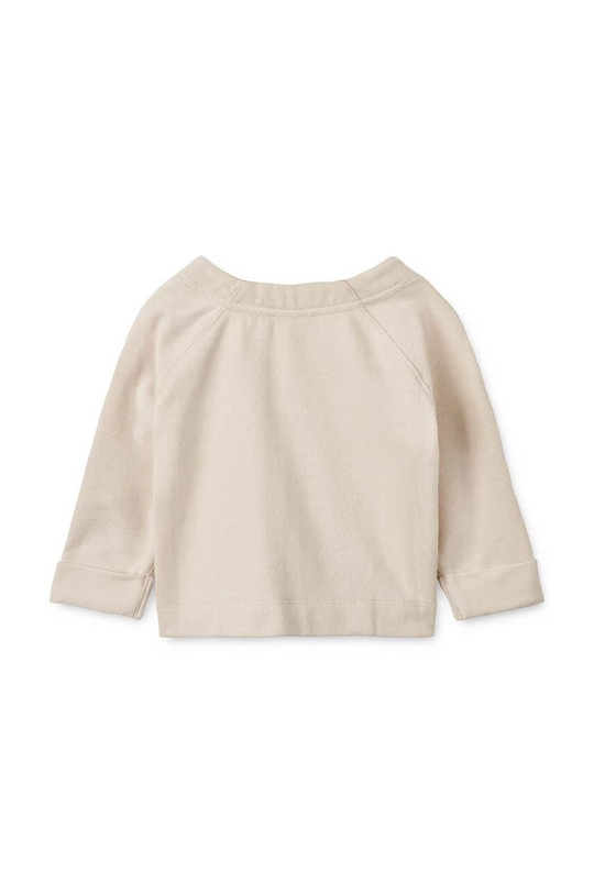 BIMBA Liewood felpa in cotone neonato/a Augustin Baby Top LW19183 beige