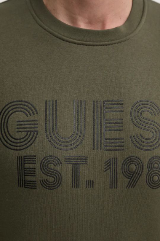 Суичър Guess BEAU зелен M4YQ08.K9Z21