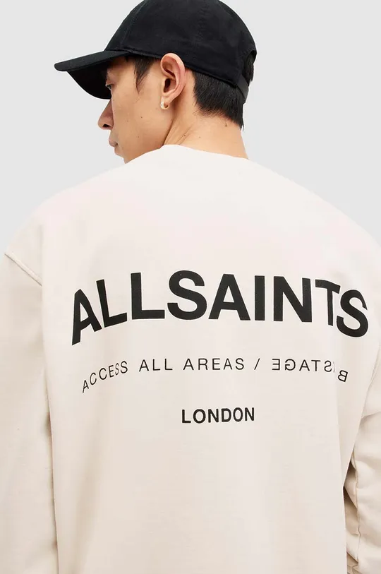 Βαμβακερή μπλούζα AllSaints ACCESS 100% Οργανικό βαμβάκι