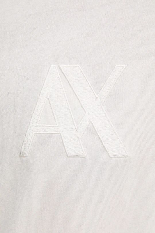 Armani Exchange tricou din bumbac 6DZMJF.ZJLFZ alb