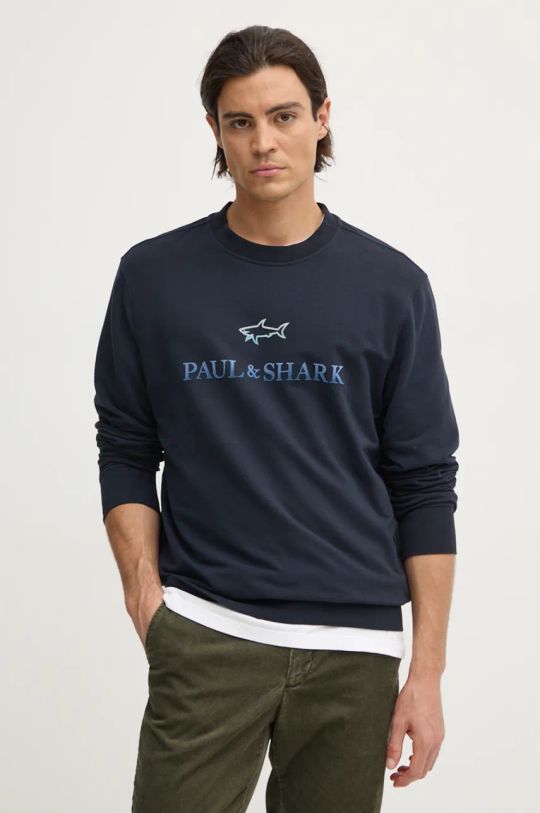 Paul&Shark bluza z elastanem granatowy 14311817