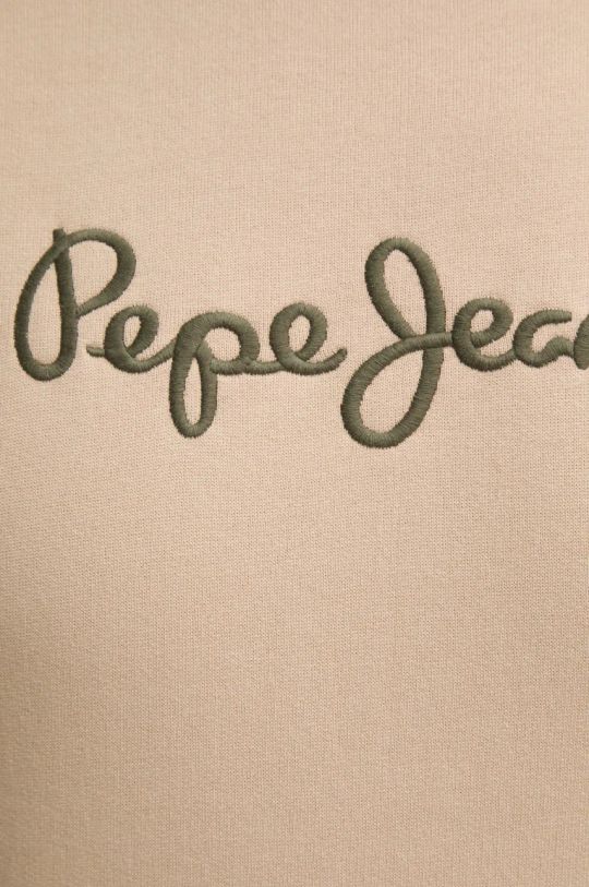 Bombažen pulover Pepe Jeans NEW JOE CREW PM582715 bež