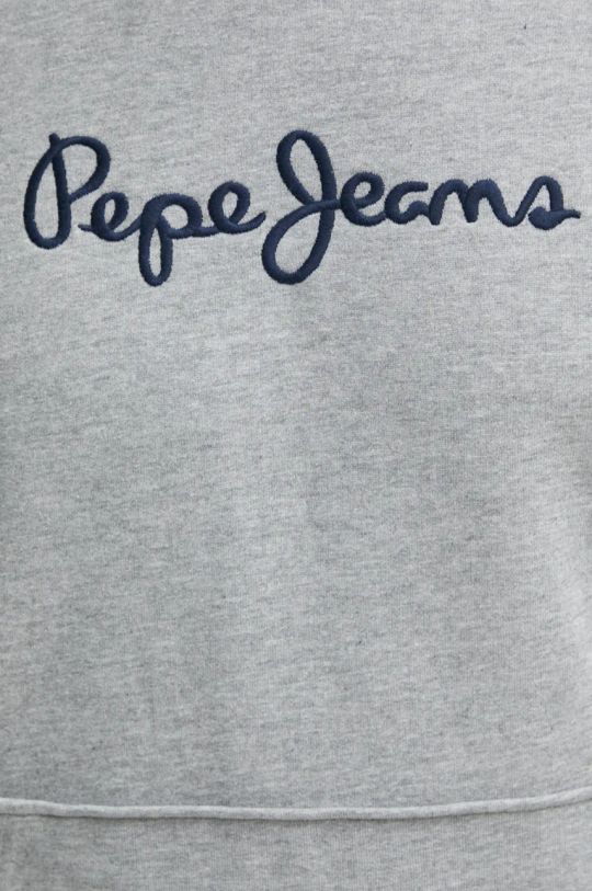 Памучен суичър Pepe Jeans NEW JOE HOODIE PM582716 сив