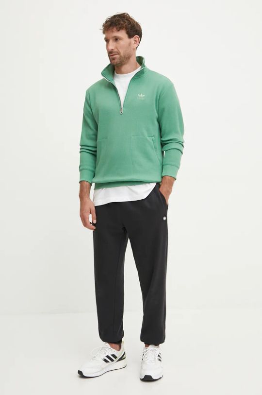 Суичър adidas Originals IY2306 зелен AW24