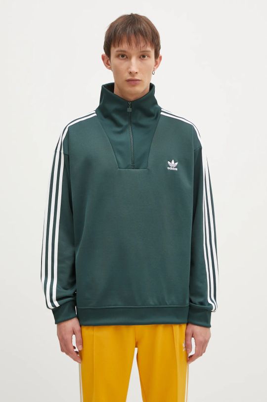 adidas Originals bluză Funnelneck Tracktop altele verde IZ2502